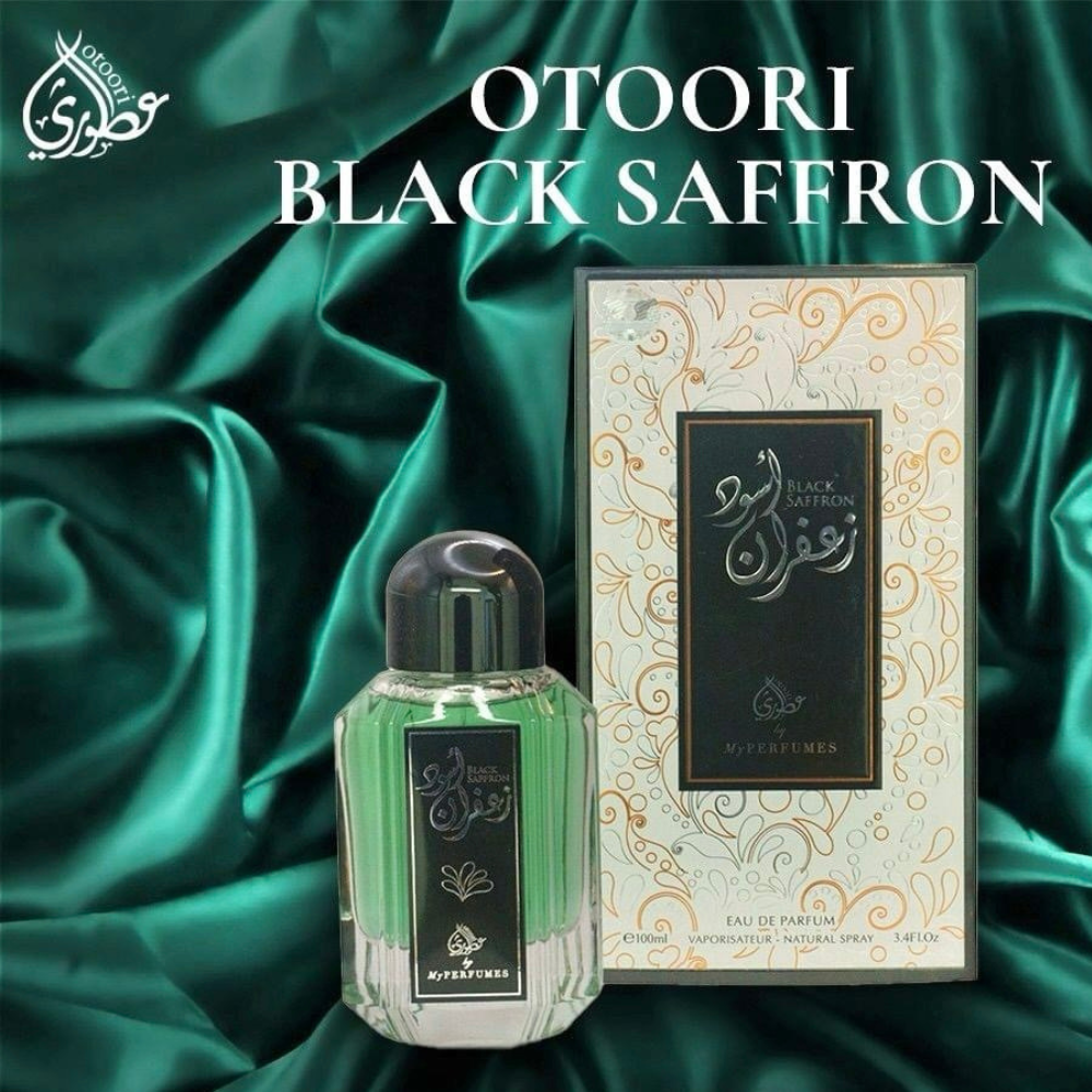 MY PERFUMES Otoori BLACK SAFFRON 100ml 3.4oz Eau De Parfum SPRAY