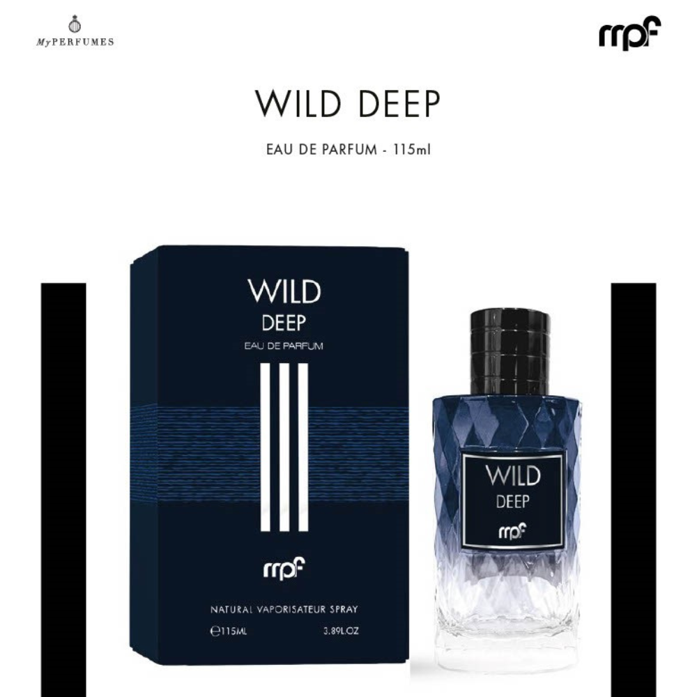 MY PERFUMES mpf WILD DEEP 115ml 3.89oz EAU DE PARFUM Spray MEN