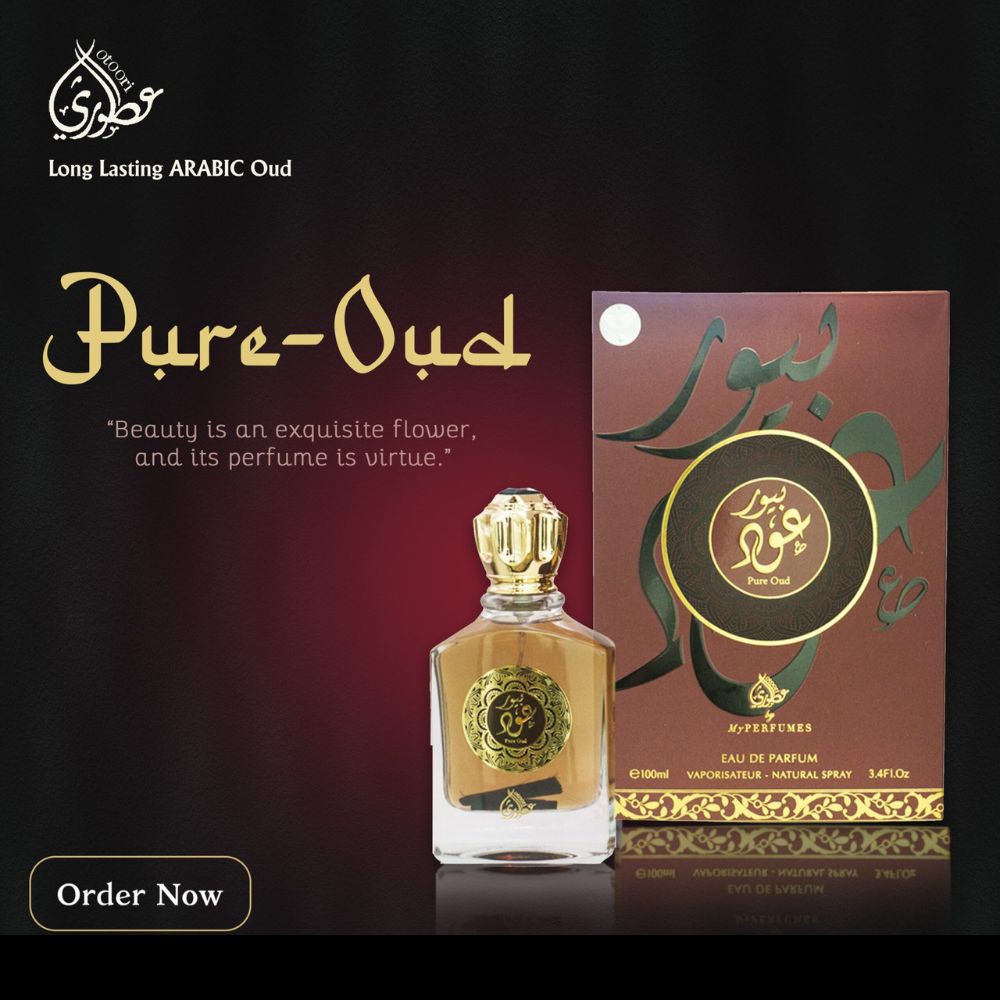 MY PERFUMES Otoori PURE OUD 100ml 3.4oz Eau De Parfum SPRAY