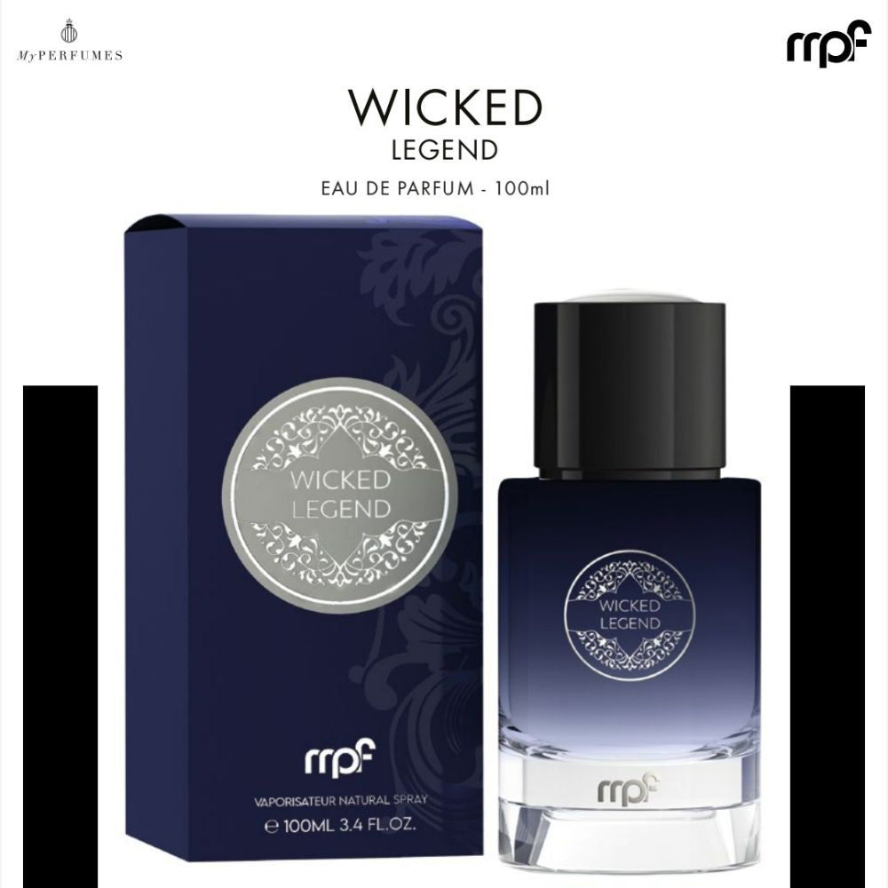 MY PERFUMES mpf WICKED LEGEND 100ml 3.4oz EAU DE PARFUM Spray