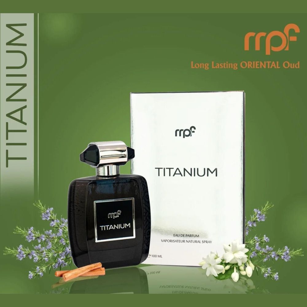 MY PERFUMES mpf TITANIUM 100ml 3.4oz EDP Spray MEN Long Lasting ORIENTAL Oud