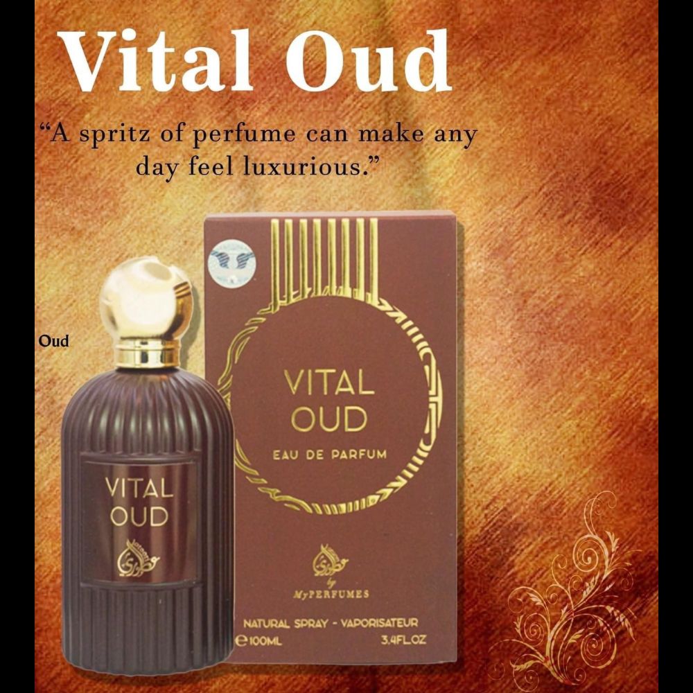 MY PERFUMES Otoori VITAL OUD 100ml 3.4oz Eau De Parfum SPRAY