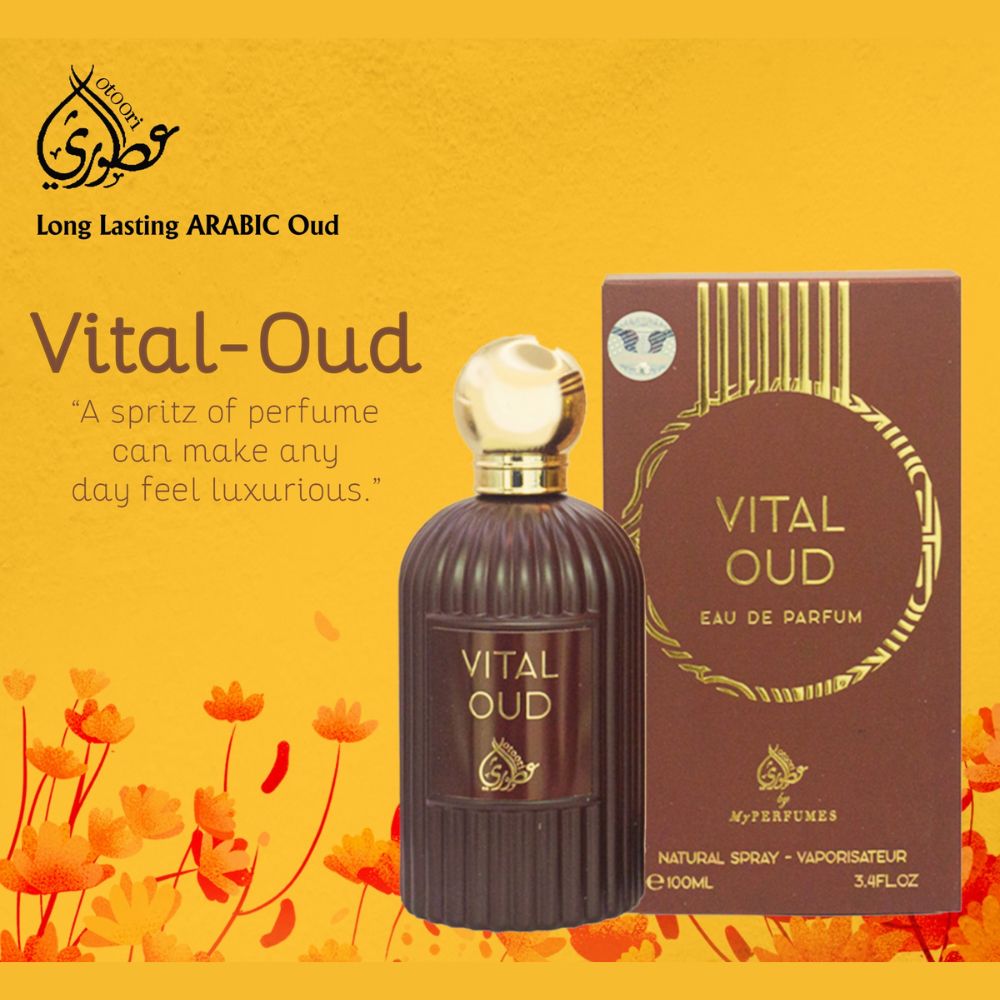 MY PERFUMES Otoori VITAL OUD 100ml 3.4oz Eau De Parfum SPRAY